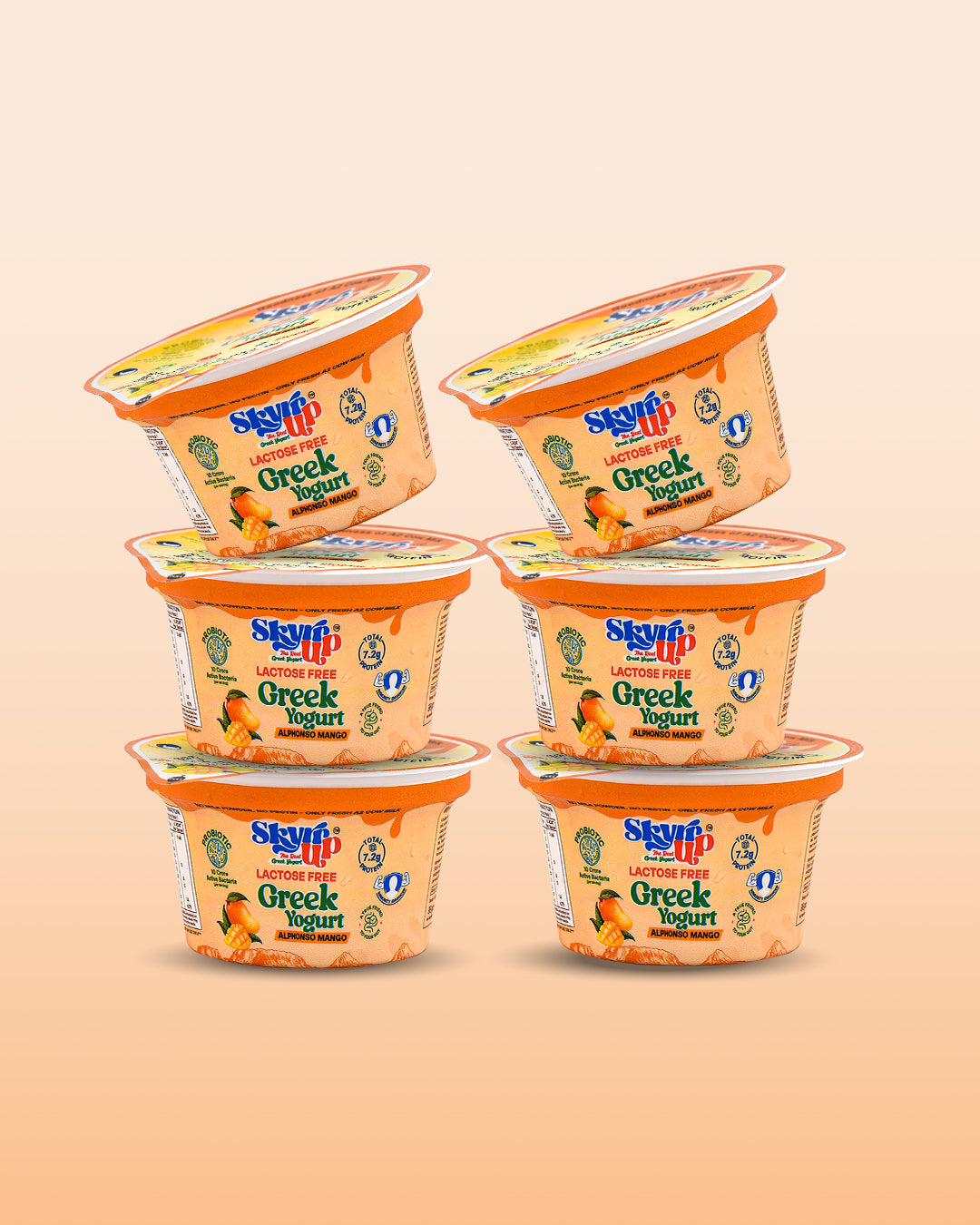 Mango Greek Yogurt (Pack of 6)