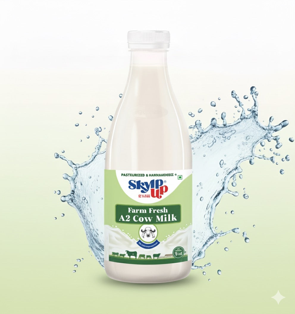 SkyrrUp Farm Fresh A2 Cow Milk (1 Liter)