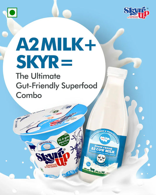 Why A2 Milk + Skyr = The Ultimate Gut-Friendly Superfood Combo?