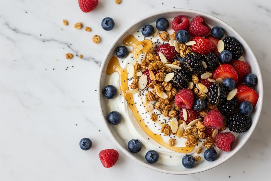 Berry Protein Skyr Bowl