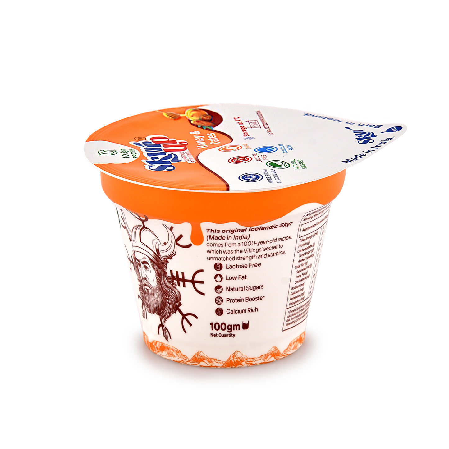 Honey & Dates Icelandic Skyr (Pack of 6)