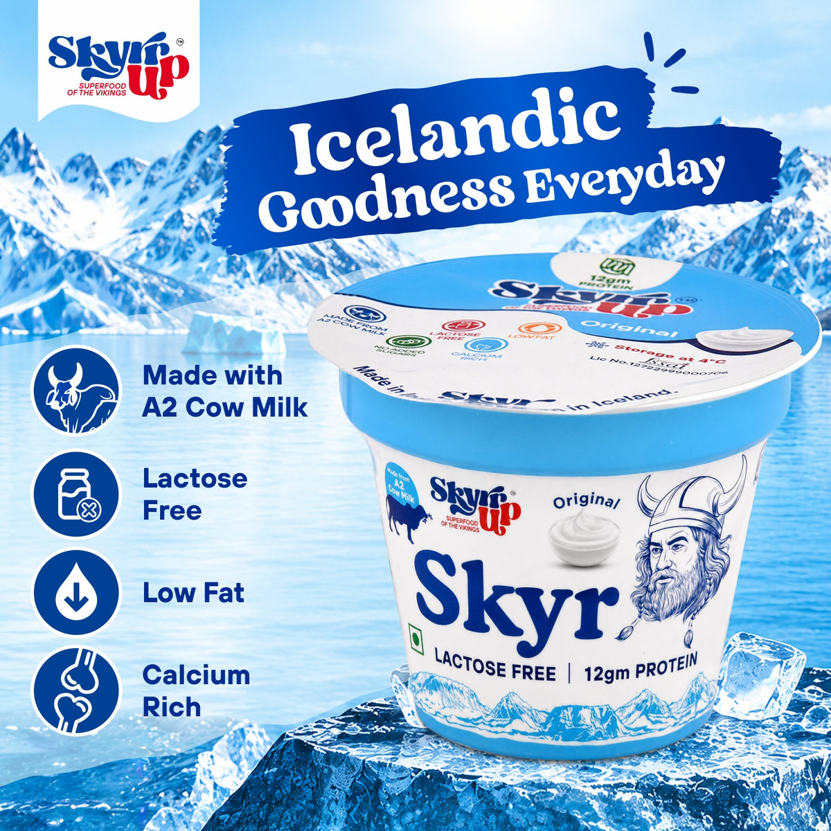 Original Icelandic Skyr (Pack of 6)