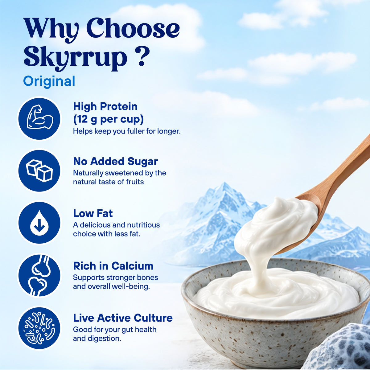 Original Icelandic Skyr (Pack of 6)