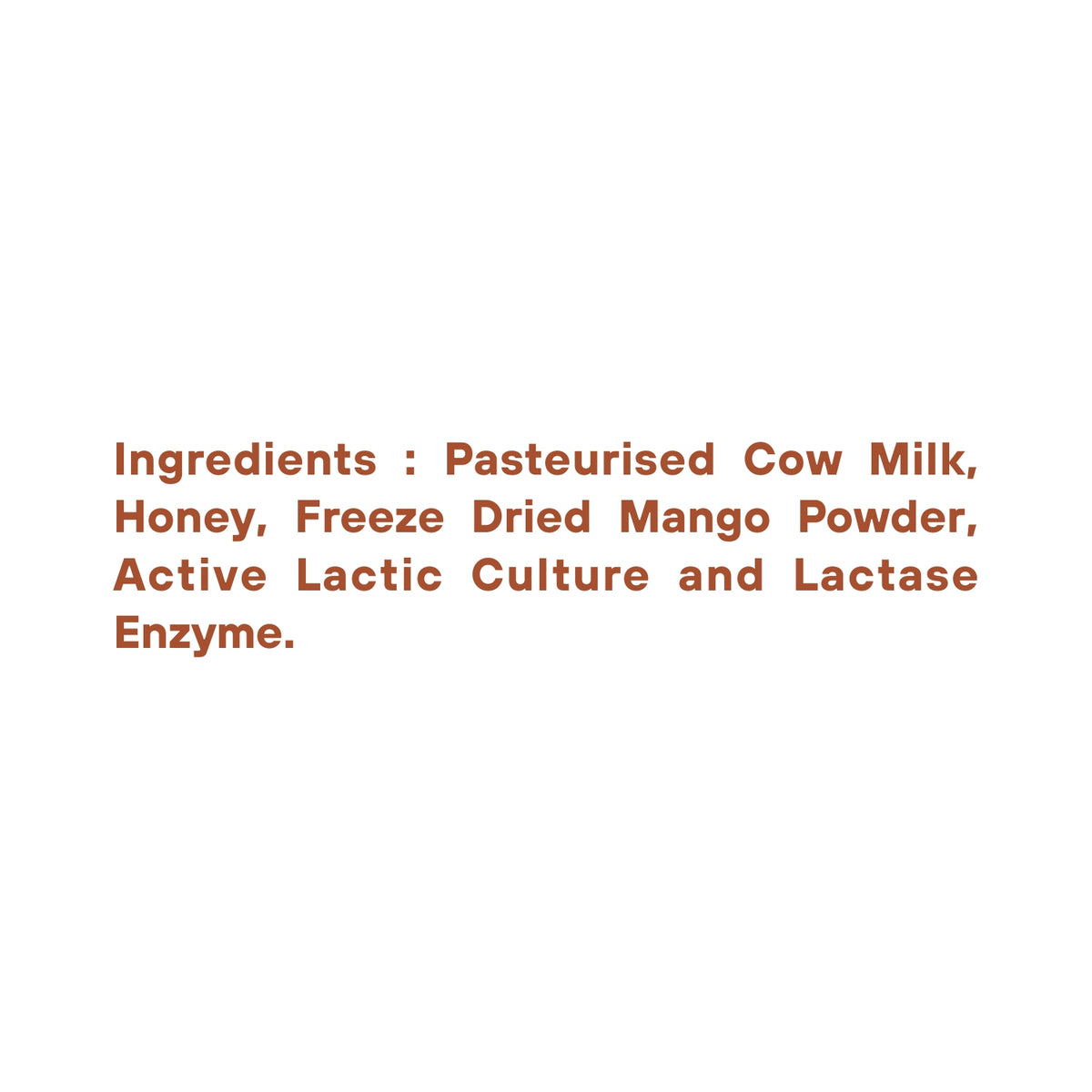 Mango Greek Yogurt (Pack of 6)