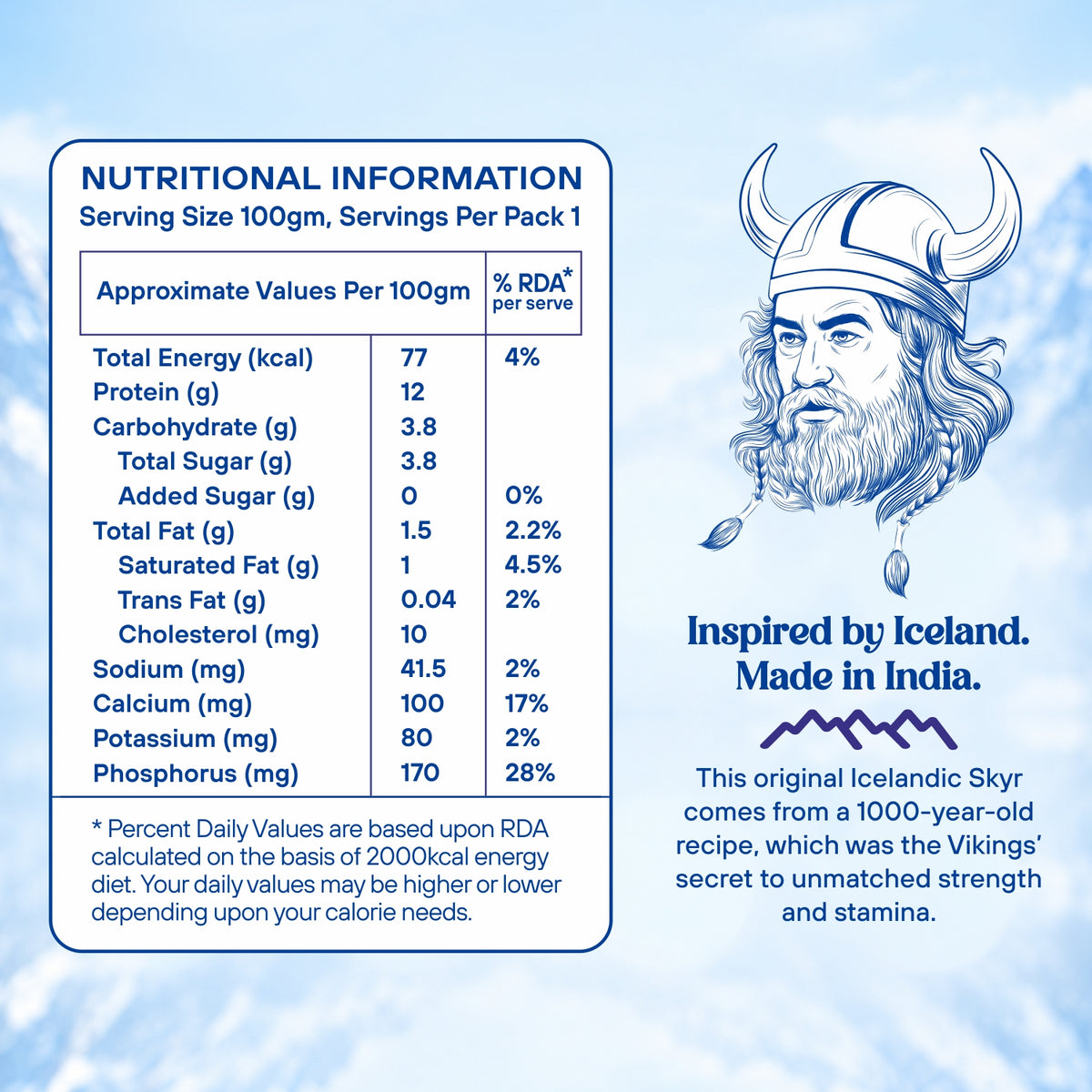 Original Icelandic Skyr (Pack of 6)