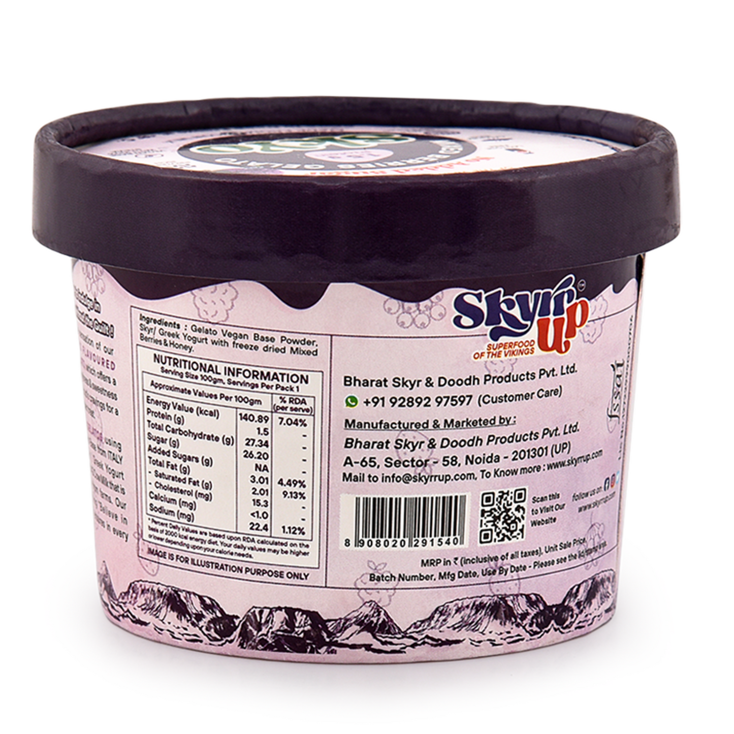 Mixed Berries Gelato