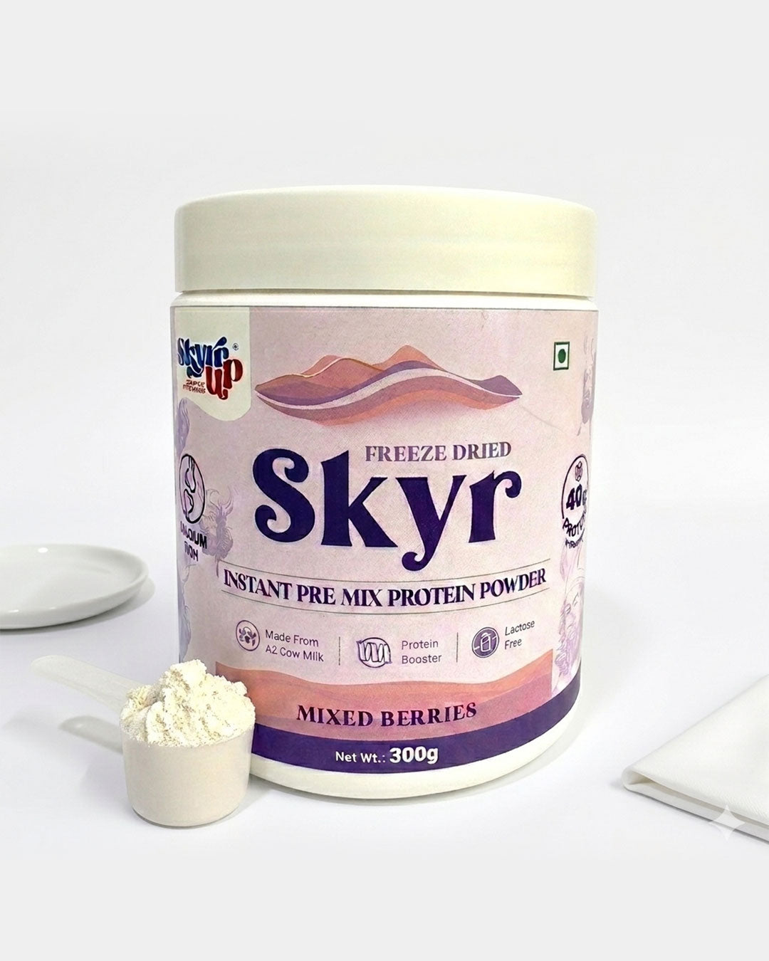 Skyr - Pre Mix Mixed Berries (Single, 300gms)