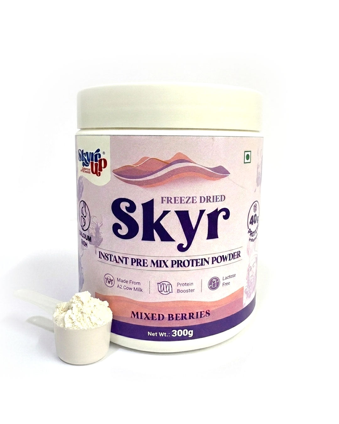 Skyr - Pre Mix Mixed Berries (Single, 300gms)