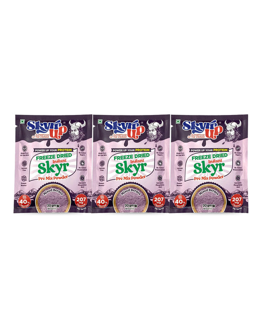 Skyr - Pre Mix  Mix Berries (Pack of 3) - 20g each