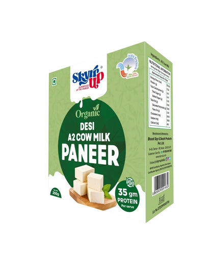 Premium Organic A2 Cow's Milk Paneer (200g)